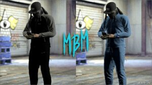 GTA 5 Player Mod: MBM Lore Friendly Tracksuits (MP Male – 16 Textures) (Featured)