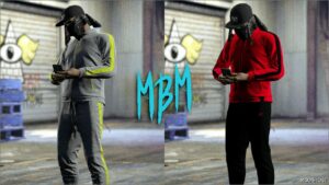 GTA 5 Player Mod: MBM Lore Friendly Tracksuits (MP Male – 16 Textures) (Image #4)