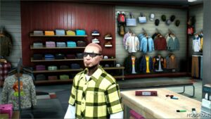 GTA 5 Tattoo Player Mod: Sureno Head Tattoo for MP Male (Image #4)