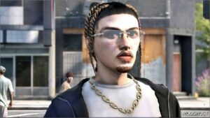 GTA 5 Player Mod: Minimalistic Goatee for MP Male (Image #2)