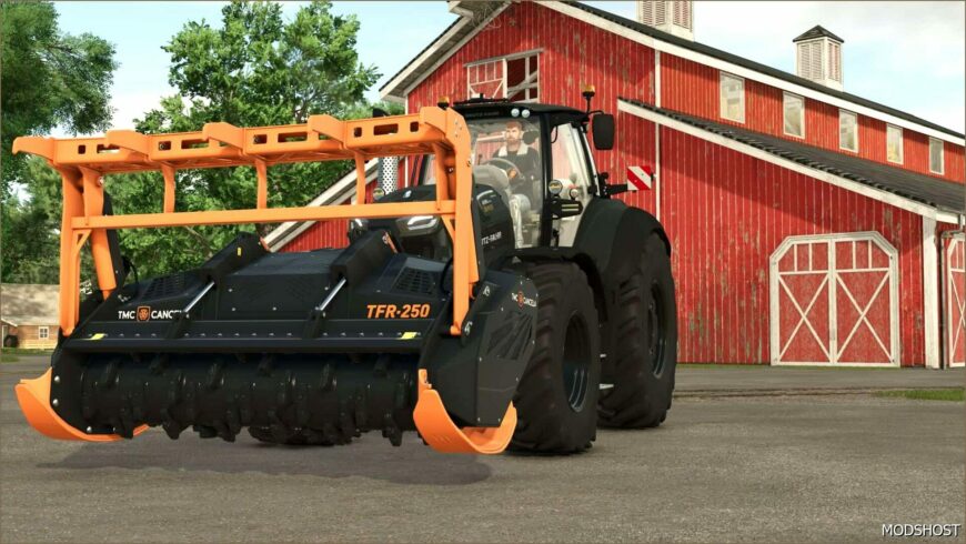 FS25 Logging Mod: High Speed Stump Grinder V1.1 (Featured)