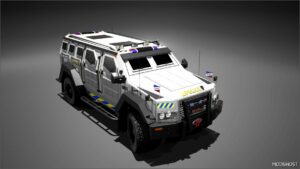 BeamNG Mod: Police/Swat Armored Truck V1.5 0.33 (Image #3)