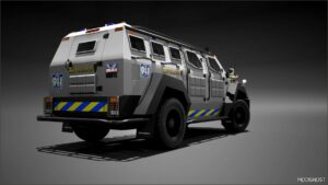 BeamNG Mod: Police/Swat Armored Truck V1.5 0.33 (Image #4)