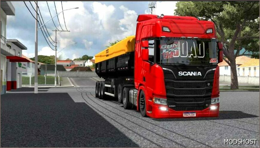 ETS2 Scania Truck Mod: Redzin 1.53 (Featured)