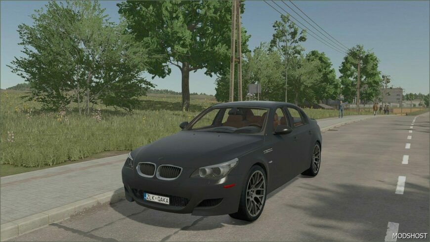 FS25 Car Mod: BMW E60 (Featured)