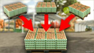 FS25 Placeable Mod: Larger Capacity Pallets (Featured)