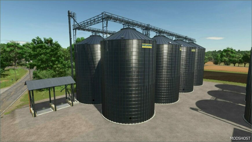 FS25 Mod: Multifruit Silos V1.0.1 (Featured)