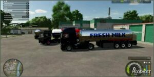 FS25 Mod: Fresh Milk Trailer (Featured)