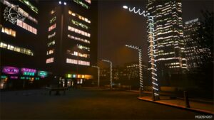 GTA 5 Map Mod: Festive Streetlights V V0.1 Beta (Image #4)