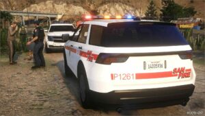 GTA 5 Police Vehicle Mod: Vapid Scout 2020 Sanfire Prevention (Image #2)