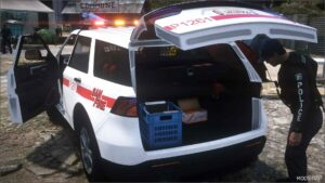 GTA 5 Police Vehicle Mod: Vapid Scout 2020 Sanfire Prevention (Image #4)