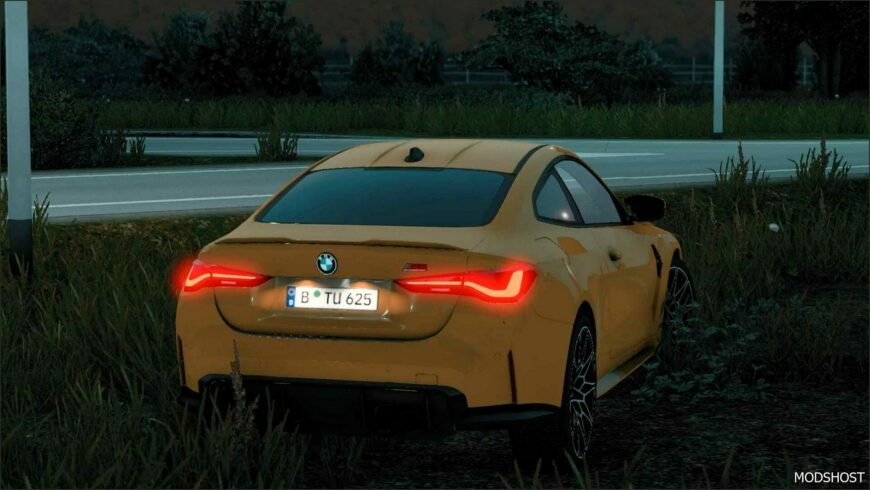 ETS2 BMW Car Mod: M4 G82 Competition 2022 V1.6 (Featured)