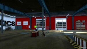 ETS2 Mod: XPO Logistics Garage D-Deck 1.53 28 11 2024 (Image #2)