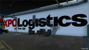 ETS2 Mod: XPO Logistics Garage D-Deck 1.53 28 11 2024 (Image #7)