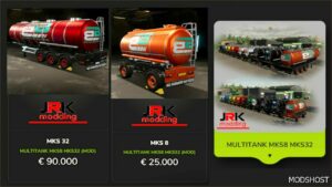 FS25 Trailer Mod: Multitank MKS 32 and MKS 8 (Image #2)