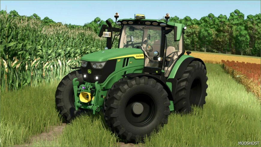 FS25 John Deere Tractor Mod: 6R Edit (Featured)