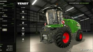 FS25 Fendt Harvester Mod: Katana Modified with Hopper (Image #3)