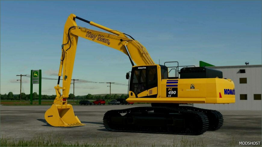 FS25 Komatsu Excavator Mod: Pc490Lc-10/11 (Featured)