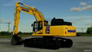 FS25 Komatsu Excavator Mod: Pc490Lc-10/11 (Image #3)