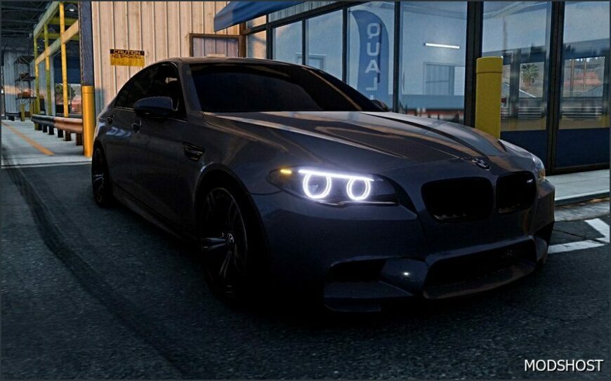 BeamNG BMW Car Mod: M5 F10 Rework V2.5 0.33 (Featured)