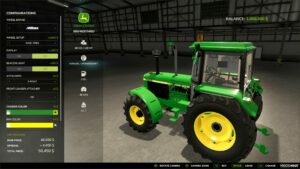 FS25 John Deere Tractor Mod: 3650 Restored (Image #2)