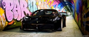 GTA 5 Ferrari Vehicle Mod: 2013 Ferrari 458 Silhouette (Featured)