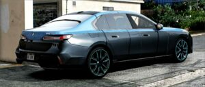 GTA 5 BMW Vehicle Mod: 2023 BMW I7 M70 E (Image #2)