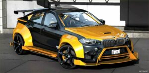 GTA 5 BMW Vehicle Mod: X6M Widebody Custom (Featured)