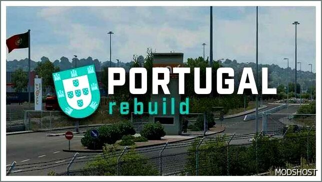 ETS2 ProMods Map Mod: Portugal Rebuild V0.1.4.1 (Featured)