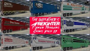 ATS Mod: The Godfather’s Freighter T-Liner Trailer Skins Pack 17 (Featured)