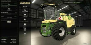 FS25 Krone Harvester Mod: BIG X 1180 with Tank (Featured)