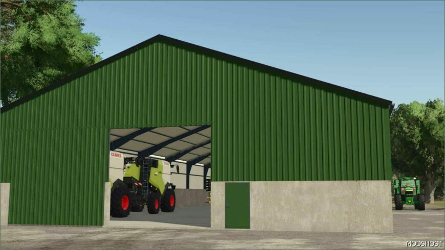 FS25 Shed Mod: Hall 45X20M (Featured)