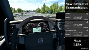 ETS2 Transmissions Part Mod: NEW Powerful Transmissions V1.4 (Featured)