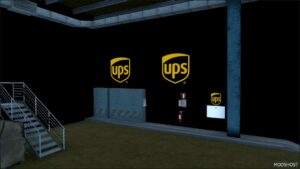 ETS2 Mod: UPS Garage D-Deck 28 11 2024 1.53 (Image #5)