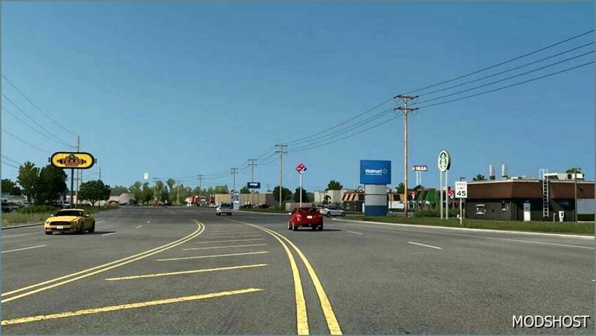 ATS Map Mod: Real Companies, GAS Stations & Billboards Extended V1.02.00 (Featured)