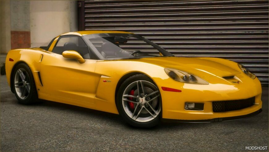 GTA 5 Chevrolet Vehicle Mod: Nfshp: 2006 Chevrolet Corvette Z06 Add-On | Template (Featured)