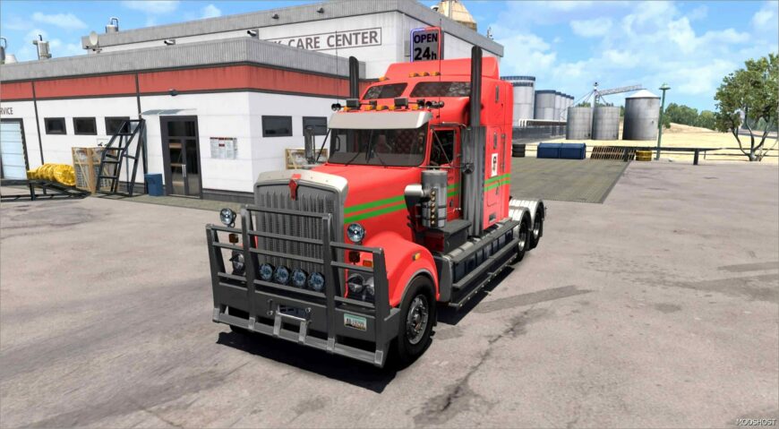 ATS Kenworth Truck Mod: T909 Edit V1.7 1.53 (Featured)