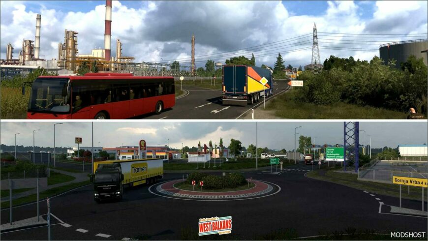 ETS2 Realistic Mod: West Balkans Path-Breaker’s Direction (Wbpd) Map V3.0 (Featured)