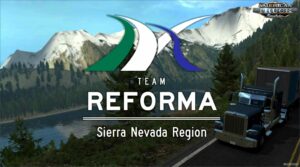 ATS Map Mod: Reforma Sierra Nevada V1.3.4.153 (Featured)