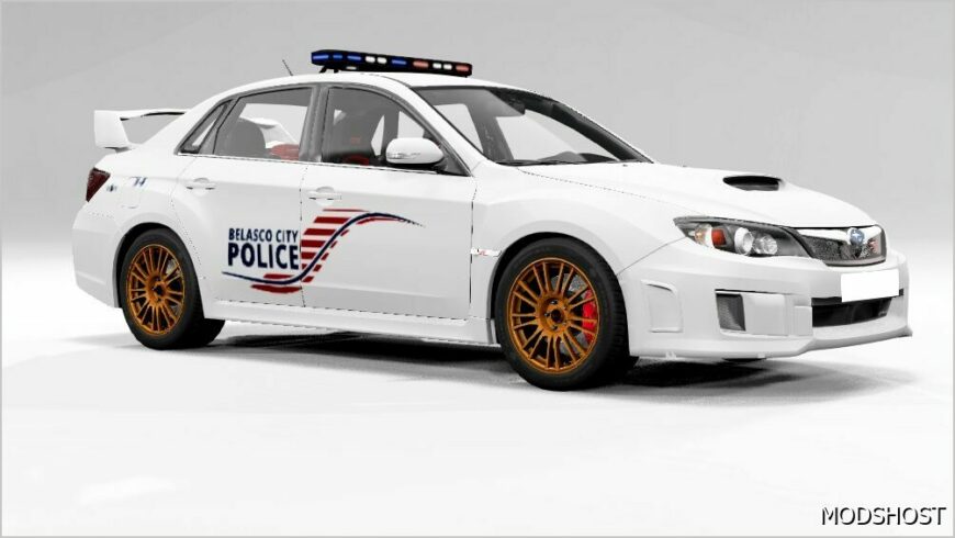 BeamNG Subaru Car Mod: Impreza WRX 2011 0.33 (Featured)