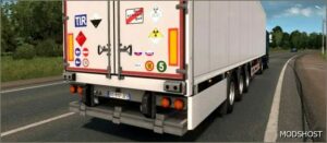 ETS2 Tuning Mod: Signs on Your Truck and Trailer V1.0.5.50S (Featured)