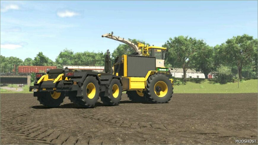 FS25 Logging Mod: CMC Saturne 5800 Hook Lift (Featured)