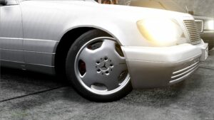 BeamNG Mercedes-Benz Car Mod: W140 S-Class 1991-1998 0.33 (Image #2)