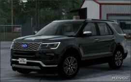 ATS Ford Car Mod: Explorer Platinum 2019 V1.6 (Featured)