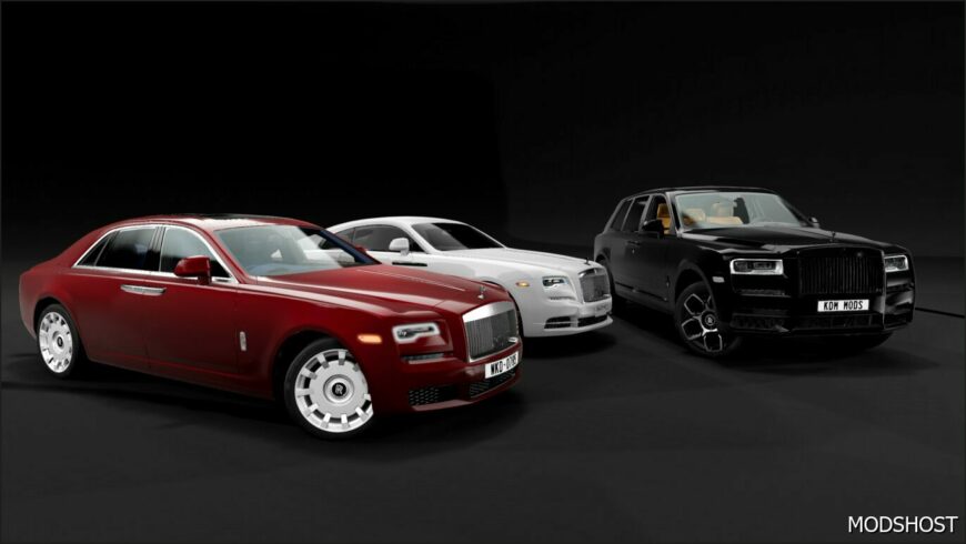 BeamNG Rolls-Royce Mod: Rolls Royce Car Pack 0.33 (Featured)