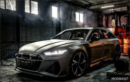 BeamNG Audi Car Mod: RS6 (G83) (Featured)