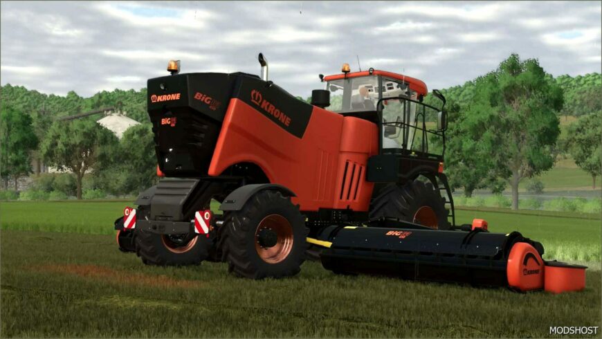 FS25 Krone Mower Mod: BIG M 450 (580HP) V1.1 (Featured)