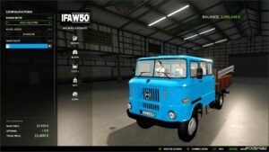 FS25 Potato Mod: IFA Double Cabin Brigade Multifruit (Image #2)