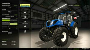 FS25 New Holland Tractor Mod: T7 (Extra Horsepower) (Image #3)