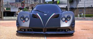 GTA 5 Pagani Vehicle Mod: Zonda Oliver EVO Roadster (Image #2)